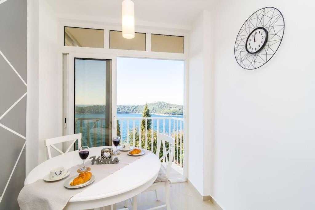 Sea View Apartment 10 Minutes Walk From Old City دوبروفينك المظهر الخارجي الصورة